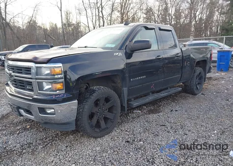 2015 Chevrolet Silverado 1500 2Lt z USA, uszkodzony, nr VIN 1GCVKREC4FZ265225
